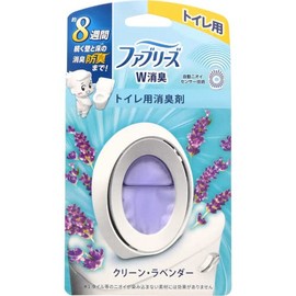 Febreze Deodorizing Air Freshener W Deodorizer for Toilets, Clean Lavender, 0.2 fl oz (6.3 ml)
