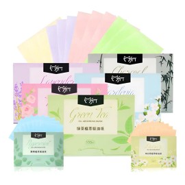 700 Papel Absorbente Grasa Cuidado Facial Elimina Brillo Todo Tipo De Piel Día/noche
