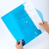 D.RECT 5530 PP Envelope Folder Document Folder A4 with Snap