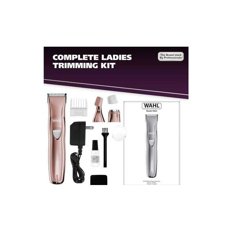 Wahl Pure Confidence Rechargeable Electric Razor Trimmer, 9865-2901