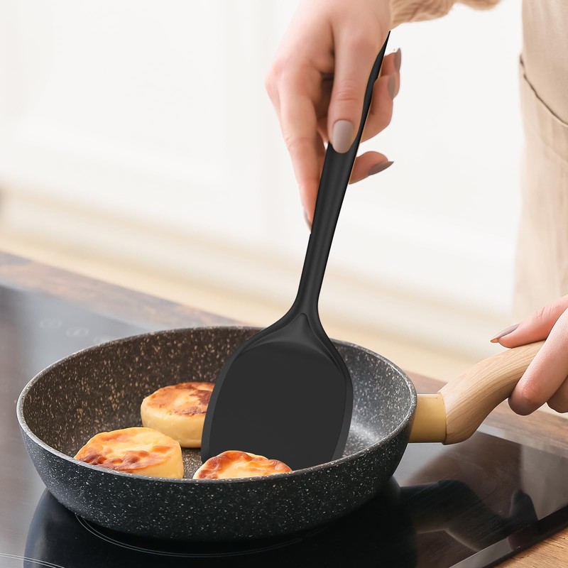 Silicone Kitchen Utensils Set, 600°F Heat Resistant Silicone Cooking Utensils,