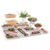 Gastronorm trays with slim rim