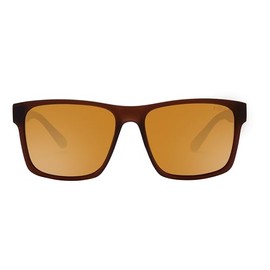 I-SEA Men's Ryder Polarized Sunglasses - Mens Sunglasses with Scratch-Resistant & Polarized Lenses (Cola/Copper Mirror)