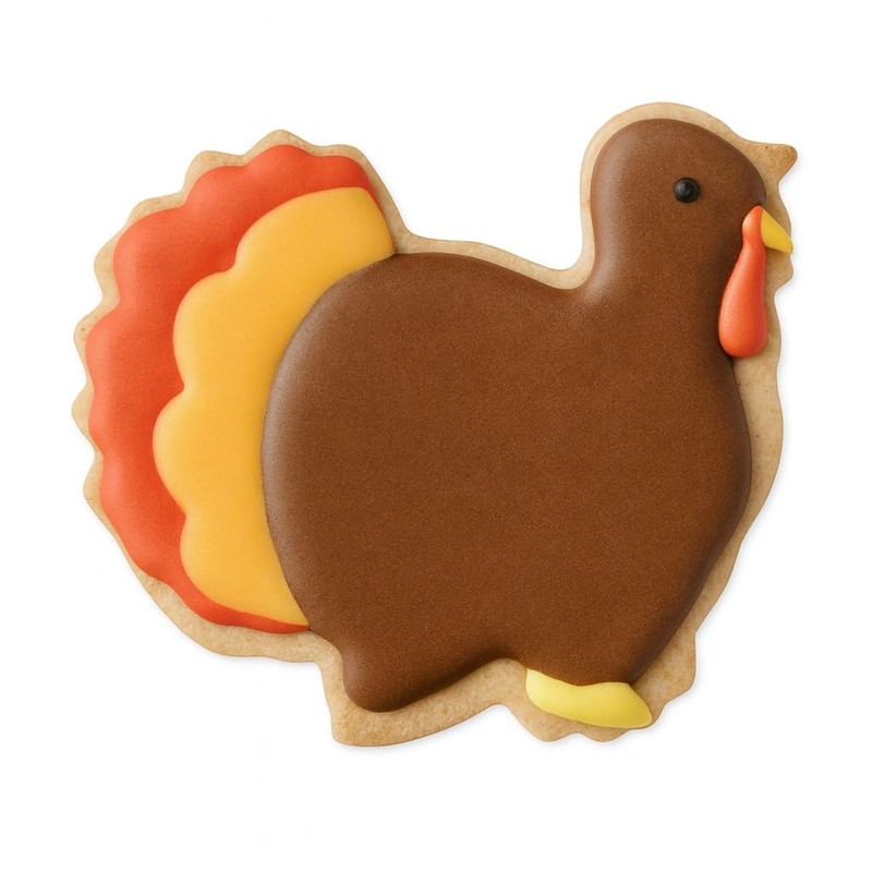 Thanksgiving Turkey 3.75 Inch Cookie Cutter from The Cookie Cutter