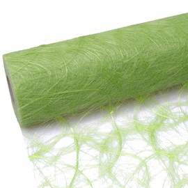 Deko AS GmbH Sizoweb 64 007-R Table Runner 30 cm Roll 25 Metres Light Green