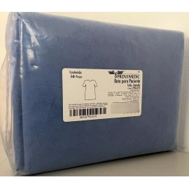 PROVEMEDIC Bata P/paciente, Unitalla. Paq. C/10 Piezas.