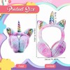 Unicorn Earmuffs for Kids, Foldable Ear Muffs Cute Winter Warm