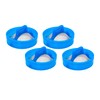 4 Pcs Blue Water Inlet Valve Filter for Washer, Washing