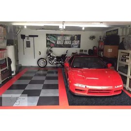 Delooant Parking Garage and Shop Floor Mats Under Cars (Garage Mats:7.56Feet x 18.1Feet)