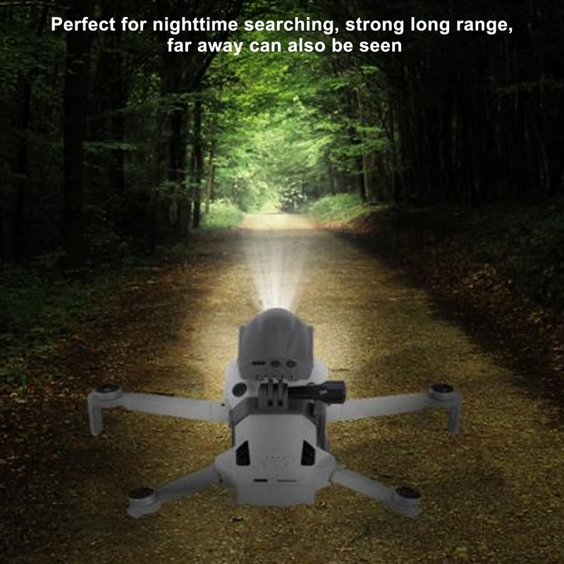 Drone Searchlight 1100mAh Rechargeable 100m Range Drone Night Photography Light