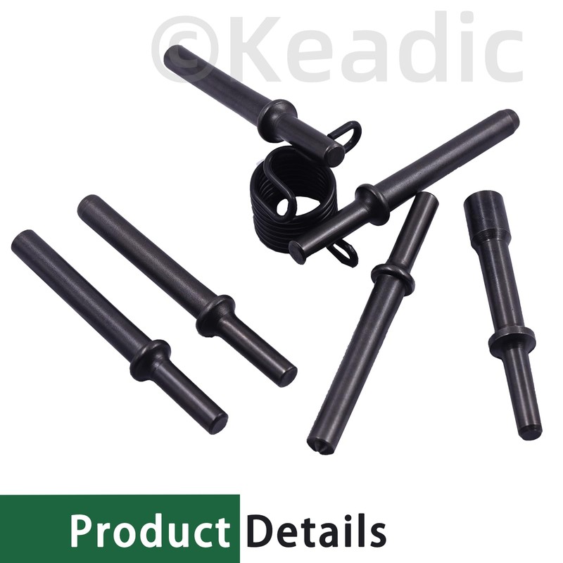 Keadic 7 Pcs Air Hammer Rivet Bit Set, Heavy Duty