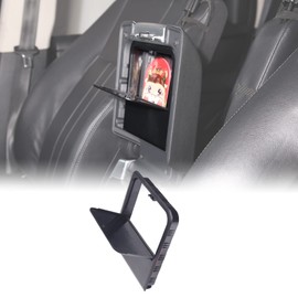 Car Armrest Hidden Storage Box Compatible with Land Rover Discovery 4 LR4 2010-2016 Center Console Handrail Privacy Organizer Tray Armrest Storage Box Container Insert Pallet Manager Inter Accessories