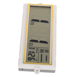 Operitacx Elegant Digital Wall Clock Calendar and Temperature Large Lcd Display for Easy Reading and Peace of Mind