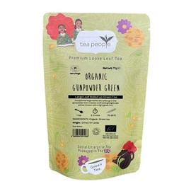 Tea People Organic Gunpowder Green - 75g Retail Pack