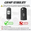 TOOMUME Key Case TPU Car Key Case Fits Mazda 2/3/6