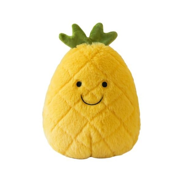 ZPSOSPZ Pineapple Plush Doll，Plush Pillow Cuddly Fruit，Stuffed Fruit Pineapple ，Pineapple