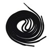 WS UK Round Boot Laces/Shoelaces [100cm, Black]