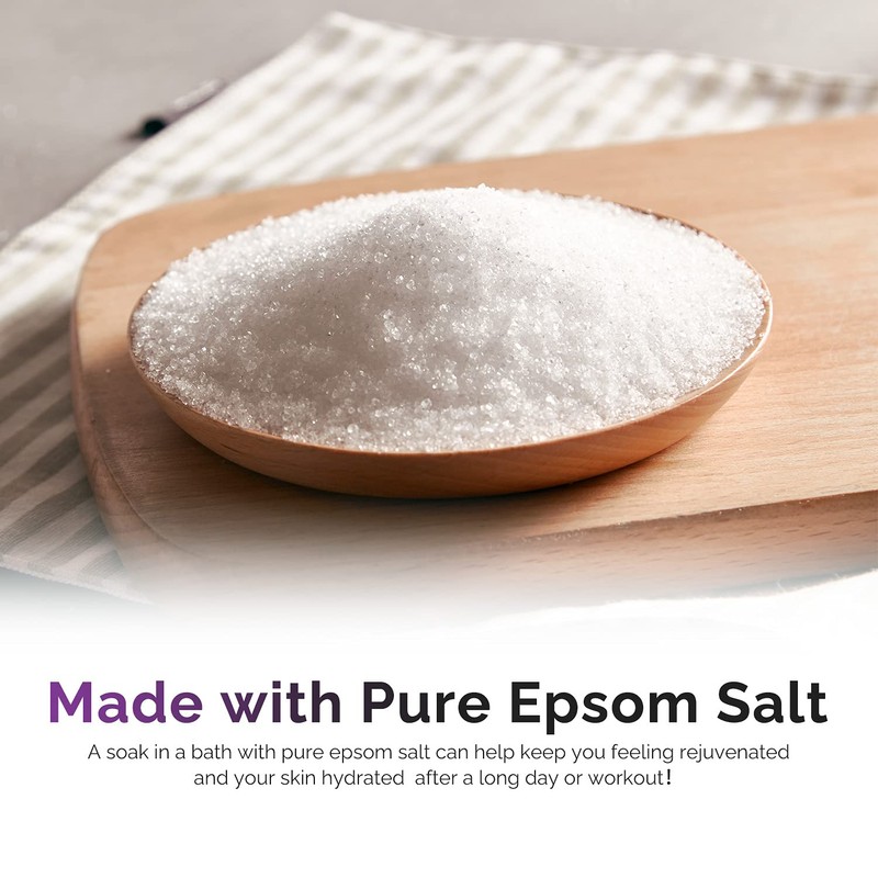 Spa Luxetique Bubble Bath, Foaming Bath with Epsom Salt, Chamomile