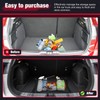 Tuanse 4 Pcs Stretchable Small Cargo Net Pocket Storage Mesh