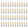 FLSNT 48 Pack LED Candelabra Bulbs 60W Equivalent, B11 Dimmable