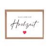 The Life Barn Postcard with Envelope "Alles Liebe zur Hochzeit"