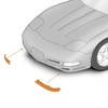 C5 Corvette Front Lower Spoiler Air Dam Left and Right