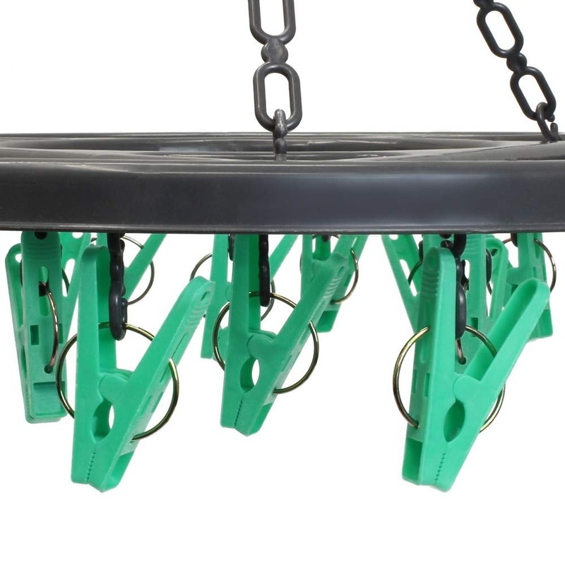 JVL 16-Piece Peg Round Sock Dryer