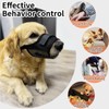 Dog Muzzle for Medium Dogs – Soft Cotton Mesh Adjustable