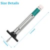 TSUGAMI Car Tire Tread Depth Gauge, 2PCS 32nds Metric Smart