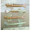 ALL AMERICAN Tournament Quality Soft Plastic Baits 10ct COPPER SILVER