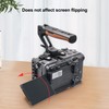 Anntery FX30/FX3 Cage for Sony Camera with Removable NATO Rail