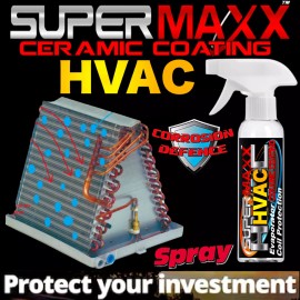 SUPERMAXX HVAC PROTECTION & CLEANER NANO CERAMIC COATING SPRAY PROTECT YOUR INVESTMENT