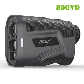 Acer Laser Golf Rangefinder with Slope, Flag Lock Vibration, Rechargeable Range Finders, 800/1200 Yards Range, Magnetic Stripe, 6X Magnification for Hunting, Outdoor Exploration, Landscaping & Scouting, Shooting, Sports Event Measurement:_800 yards