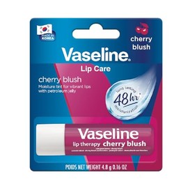 Vaseline - Bálsamo para Labios, Lip Therapy Cherry Blush Hidratación y Protección 48 hrs 4.8g