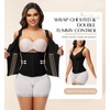 SHAPSHE Waist Shapewear for Women with Bra Tummy Control Girdle