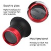 Magnifying Glass Sapphire Glass Metal Lens Barrel Watches Repairing Magnifier