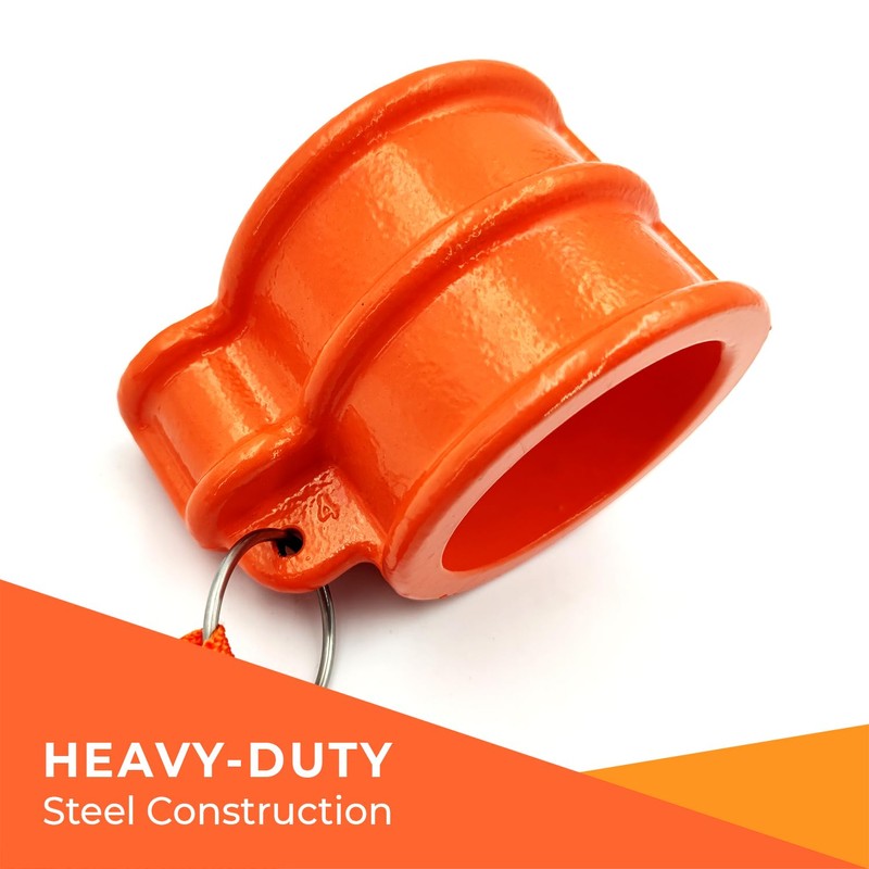 VULCAN Heavy Duty Forged Steel King Pin Lock - Works