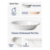 LE TAUCI Pie Pans for Baking 9 Inch, Ceramic Pie