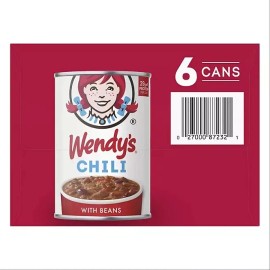 Wendy's Chili With Beans 15 oz., 6 pk.
