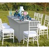 Utopia Kitchen Utopia Kitchen Spandex Tablecloth 10 Pack [6FT, Grey]