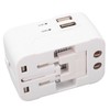 Multifunctional Power Converter with USB Ports Universal Adapter Socket 100‑240VAC
