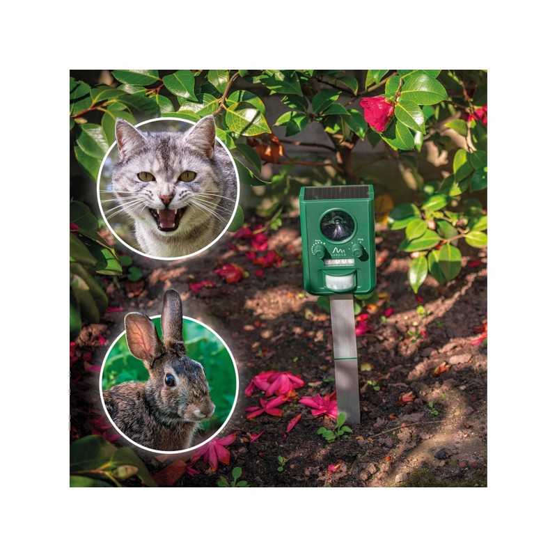 Gardigo Animal Repeller Function Type Multifrequency LED Light Solar Pack