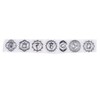 GUMEI 7 Chakra Copper Energy Tower Orgonite Stickers DIY Pyramid