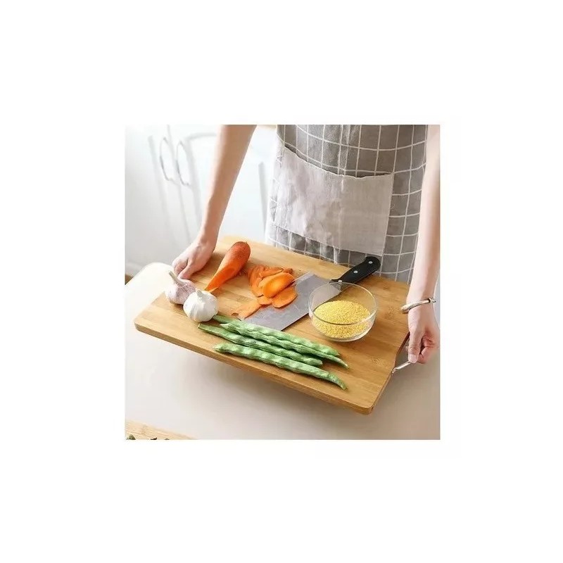 Bambú Tabla Para Picar De Bambú Grande