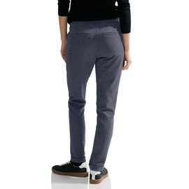 Cecil Women's Jacquard Jogging Bottoms, Universal Blue