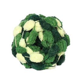 1 Roll 130 g Approx. 28 m Thick Wool Yarn Pom Pom Ball Wool Knitting Wool Yarn Plush Ball Yarn, Wool for Crochet and Knitting, for DIY Handmade Crafts Scarves Hats Cushion Blankets, Colour 15