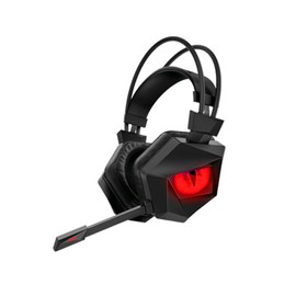 xinyee USB Wired Gaming Headset l 7.1 Surround Sound Headphones E-Sports Earphone with Microphone Red Breathing LED Light for PC Laptop