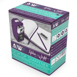 Ashton and Wright - Mechanical Desktop Pencil Sharpener - Purple