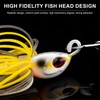 Jortmrd Chatterbait Artificial Bait Set, 15 g Chatterbait Pike, Perch