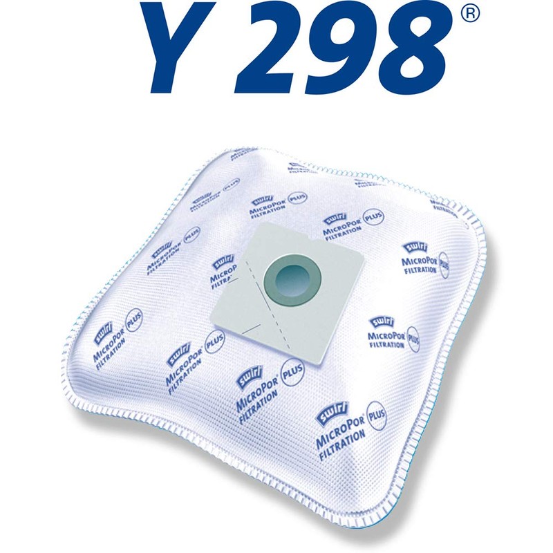 Swirl® Y 298® EcoPor® Staubsaugerbeutel für Bomann, Clatronic, Dirt Devil,
